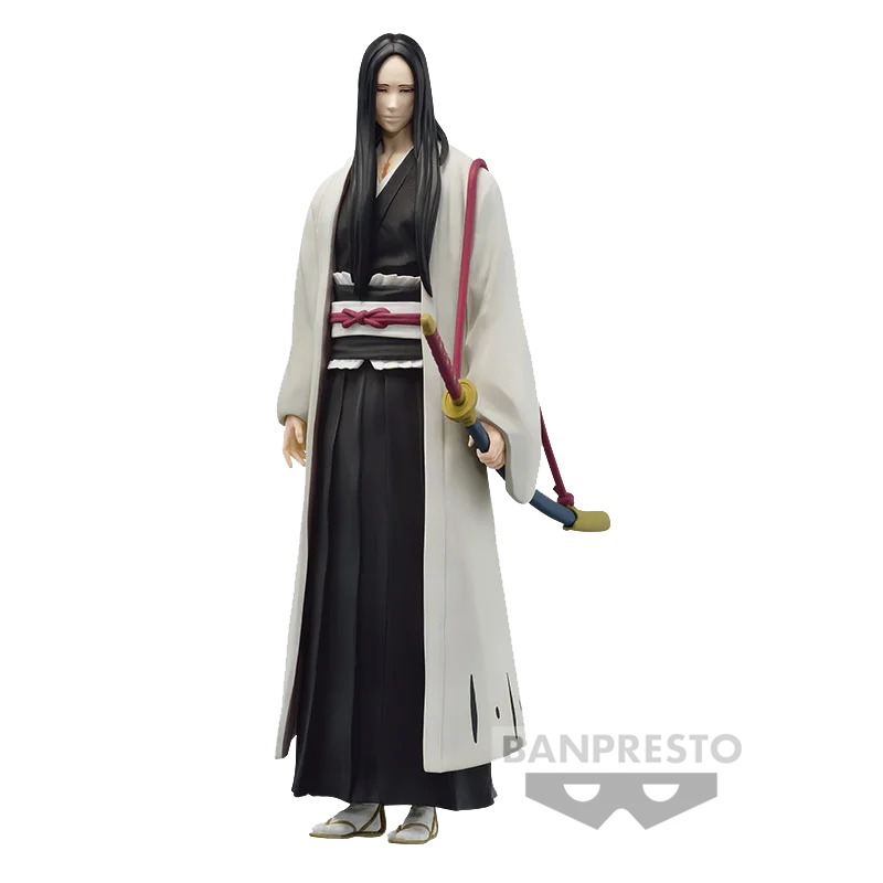 In Stock Bandai BANPRESTO Solid and Souls BLEACH Unohana Retsu Anime Action Figure Toy Gift Model Collection Hobby