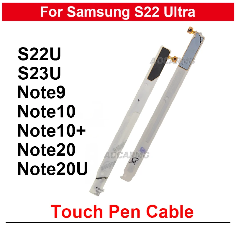 For Samsung Galaxy Note 9 10 10+ Plus Note20 20Ultra S Touch Pen Flex Cable Wireless Induction Coil Sensor With Plastic Sheet