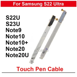 Para Samsung Galaxy Note 9 10 10+ Plus Note20 20Ultra S Touch Pen Flex Cable Sensor de bobina de inducción inalámbrico con hoja de plástico