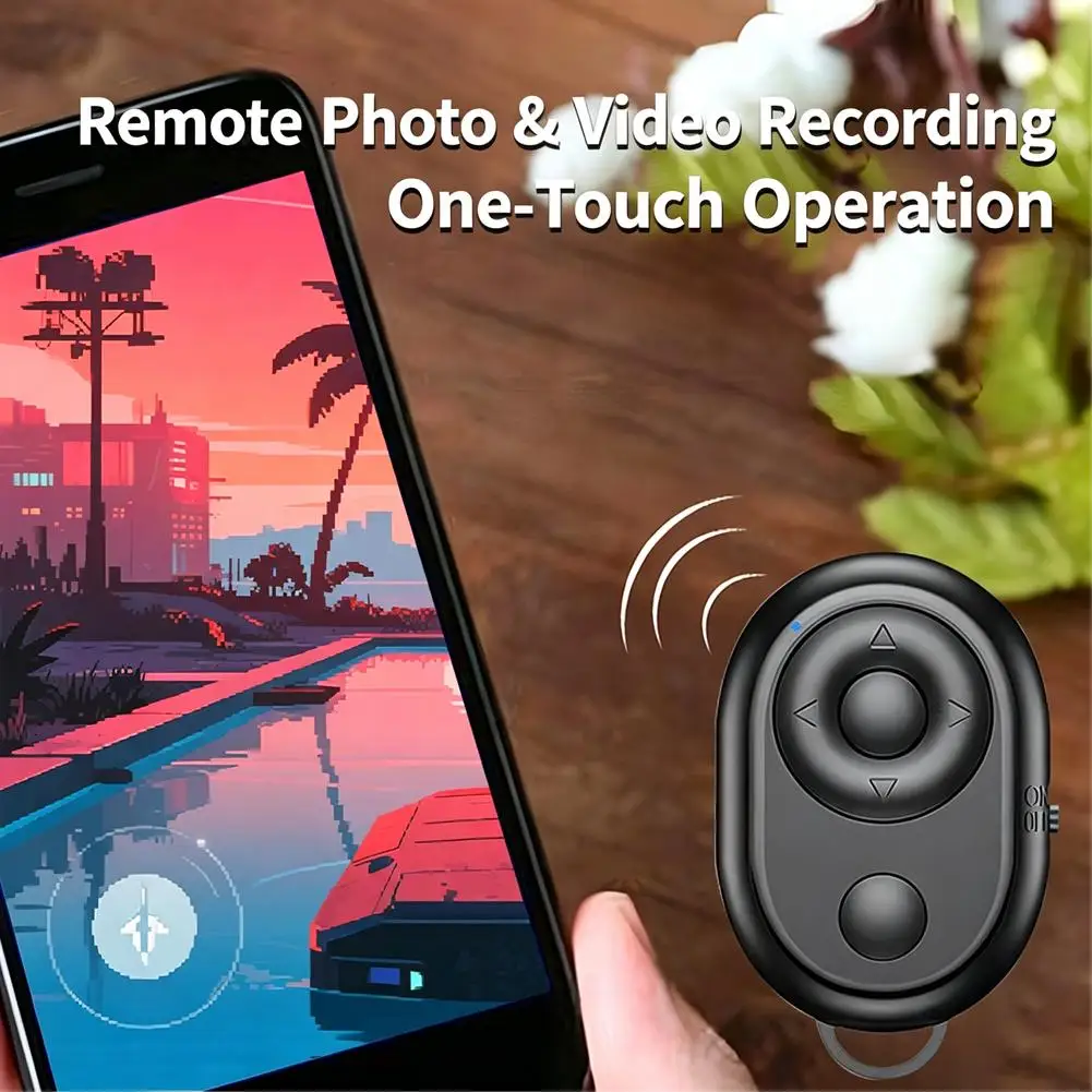 Phone Bluetooth Remote for iPhone Xiaomi IOS Android Phone Universal Remote Control Selfie Stick Bluetooth Camera Controller
