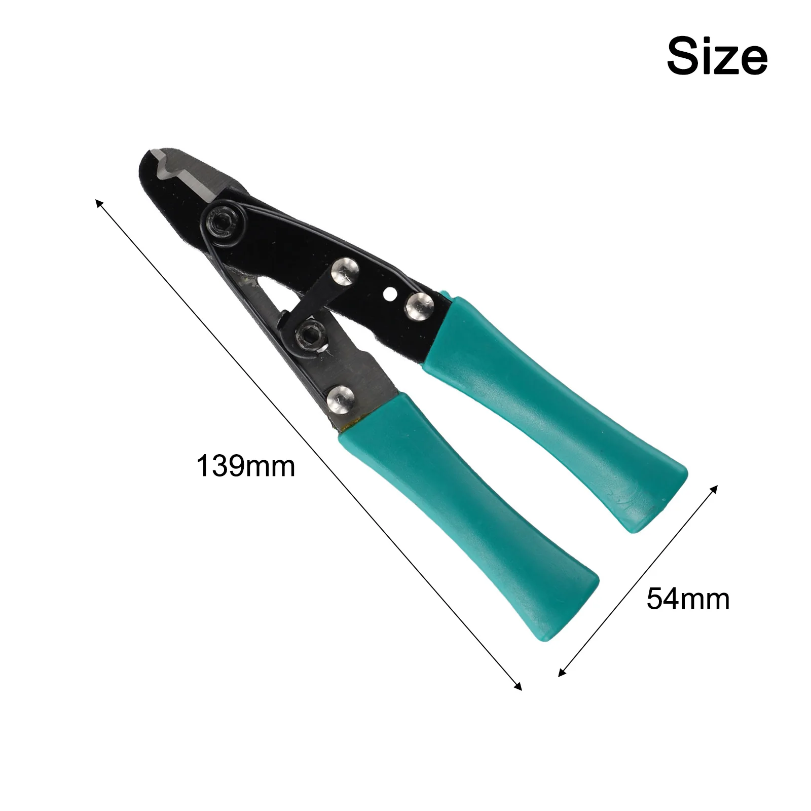 1pc Brand New Capillary Cutting Capillary Clamp Capillary Scissors Steel + Rubber 13.9cm Capillary Clamp Clamp