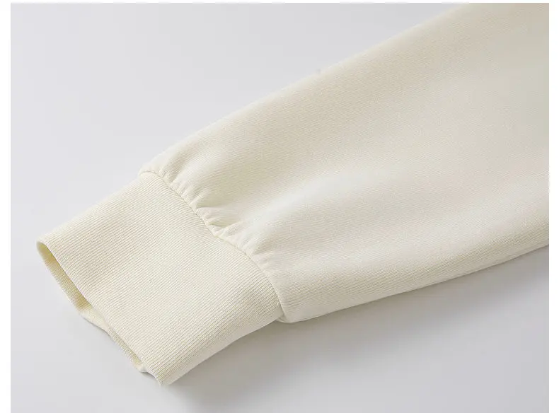 VIMLY Women's Hooded Sweatshirt 2026 Autumn Elegant Lace Trim Splicing Casual Pullover Fashion Long Sleeve Top Ladies A7628