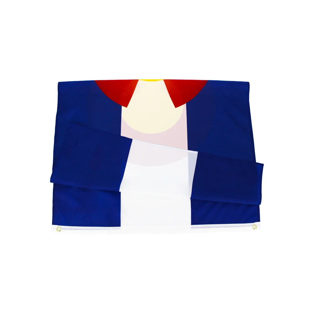 90X150cm Colorado Flag US State Colorado Flags Polyester Printed Decoration Banner Tapestry