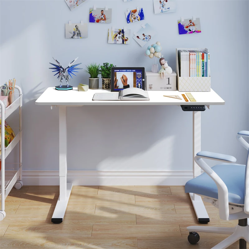 

Electric Standing Desk Adjustable Height Desk Home Office Computer Workstation Sit Stand up Desk, Dual Motor, 48 x 24 Inches