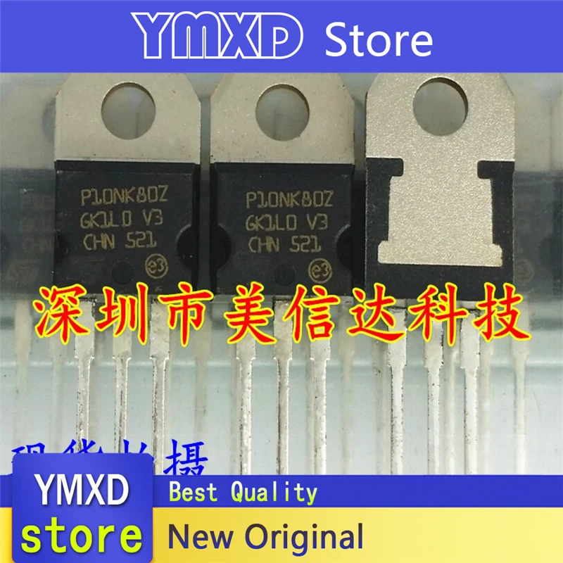 10 шт./лот новый оригинальный P10NK80Z STP10NK80Z 10A800V лампа с холодным катодом в наличии