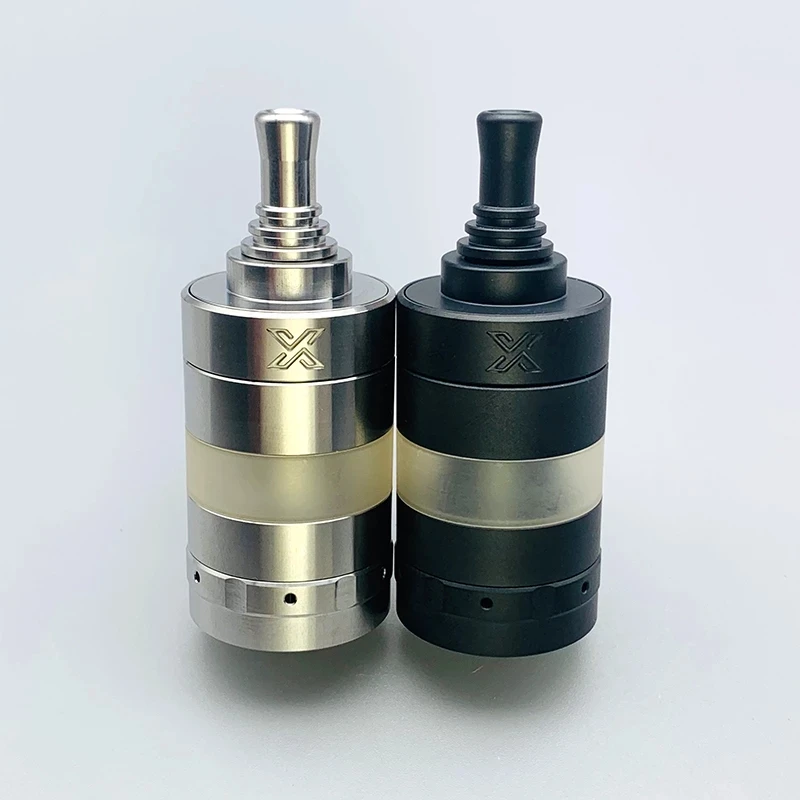 Kayfun X MTL RTA atomiseur 4 ml 316 acier 24mm réservoir de Vape reconstructible vapeur bricolage bobine unique KF V5 Lite Prime E Cigarette 510 boîte Mod