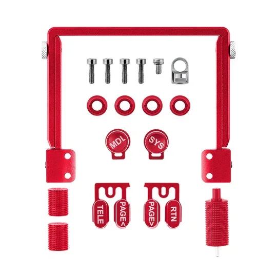 Conjunto de peças de atualização CNC Radiomaster TX15 com 5 cores disponíveis Conjunto de peças RC usinadas de precisão para transmissor 2025