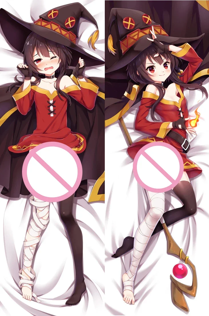 

60x180cm 2WAY/WT B Dakimakura Cover 59" Hugging Body Pillowcase Cartoon Anime Pillow