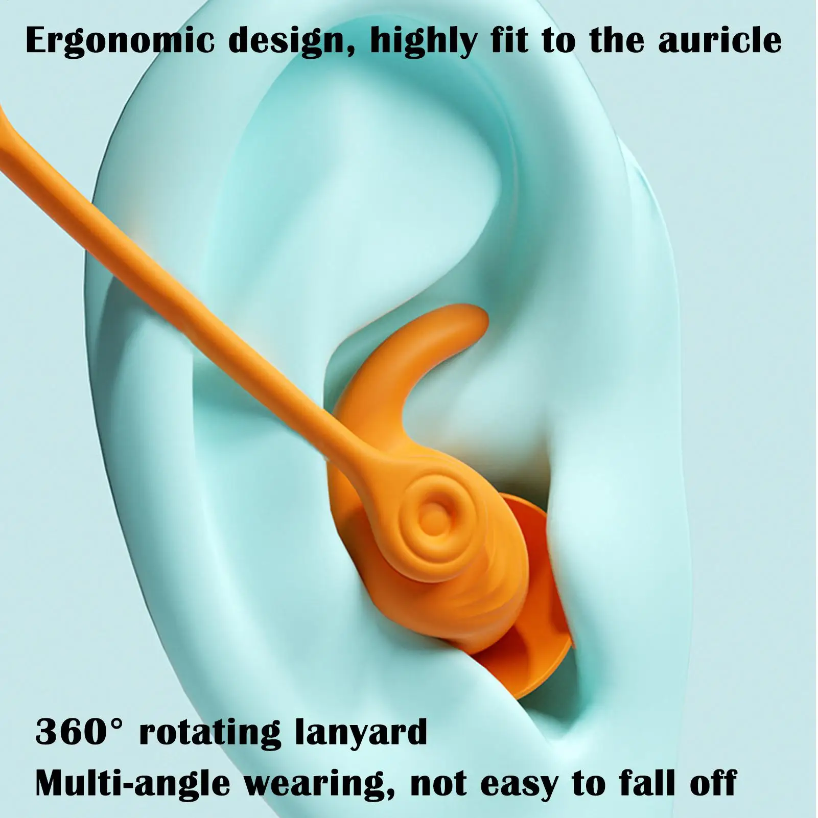 3 طبقة مكافحة الضوضاء سيليكون قابلة لإعادة الاستخدام سدادات مقاوم للماء السباحة الأذن المقابس للنوم الغوص تصفح لينة الراحة واقي أذن