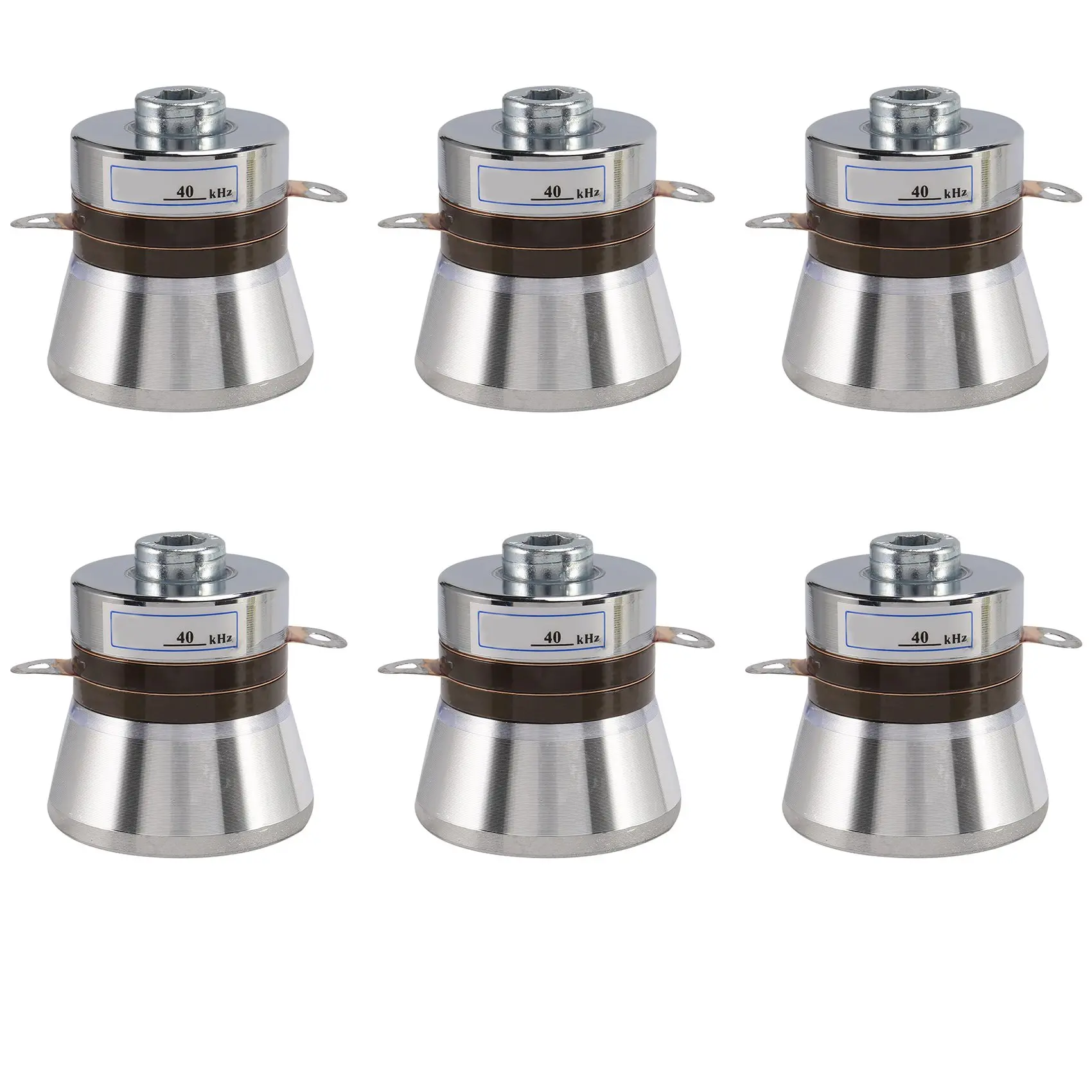 A66T-6X 60W 40Khz High Conversion Efficiency Ultrasonic Piezoelectric Transducer Cleaner High Performance Acoustic Components