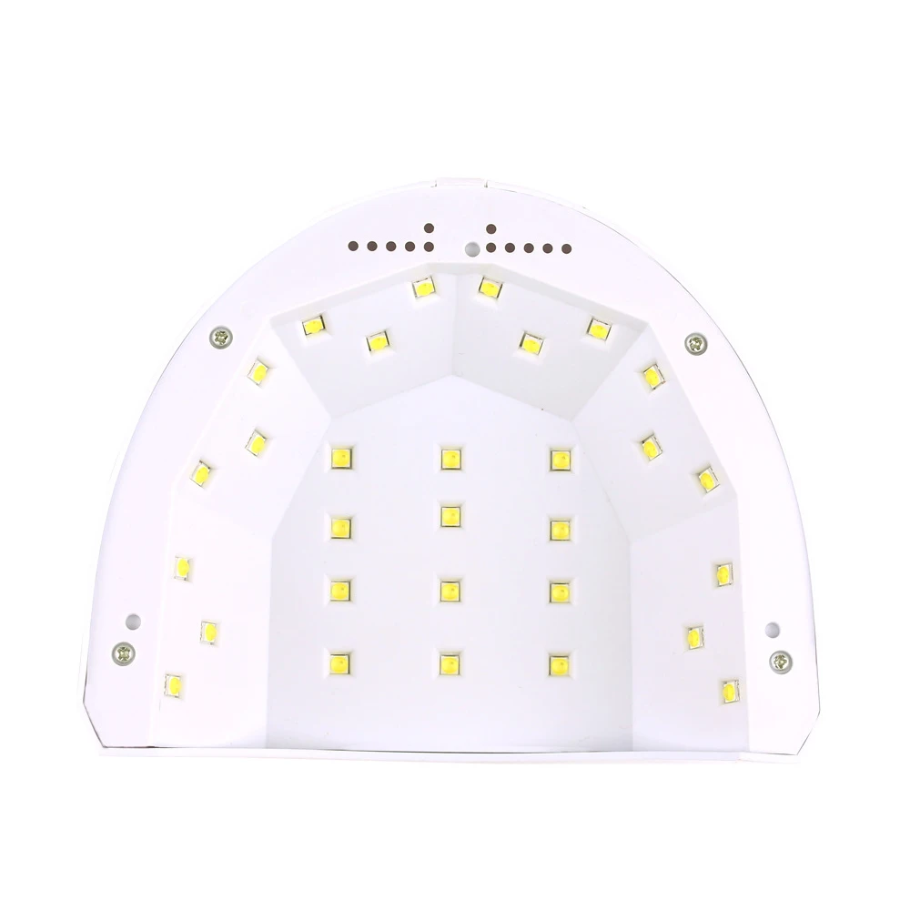 プロのマニキュアキット,UVランプ付きネイルサロン用電気キット,LEDまたは充電式,48W