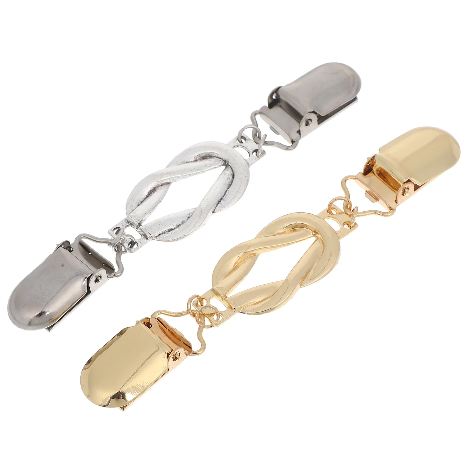 

2Pcs Vintage Cardigan Clips Retro Sweater Shawl Closure for Scarves Collars Dresses Elegant Alloy Fastener Cardigan Shirt