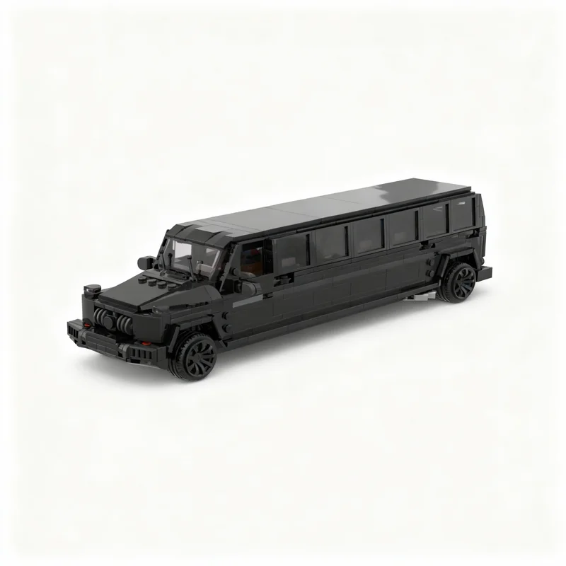 

882pcs MOC Mercedessed Amg G 63 Limo Edition City Champions Model Building Blocks Construction Toys Christmas Gifts Brick Kids