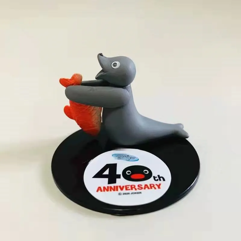 Kawii Anime PINGUed Figure Japan 40th Anniversary Penguin PVC Home Office Decor Model Toys Gifts Cute Choose from List