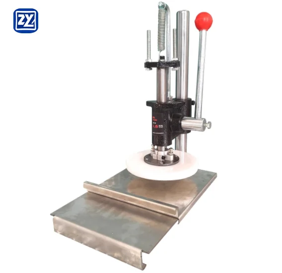 Hand-Operated Round Pastry Press for Pizza Dough Grain Product Making Machine