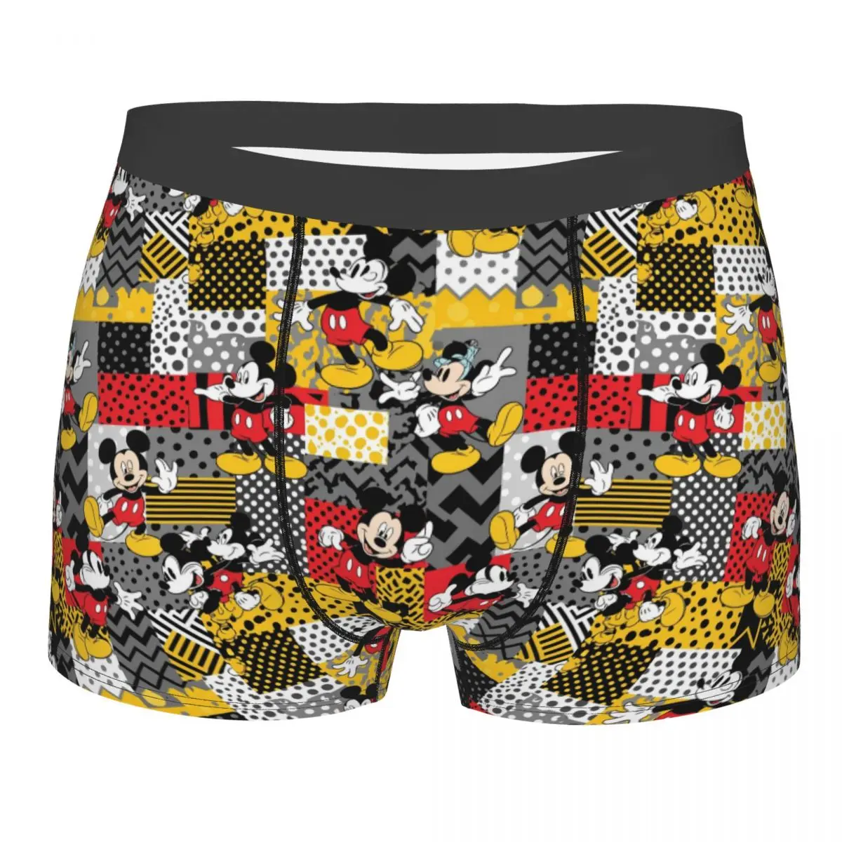 

Custom Mickey Mouse Boxers Shorts Men's Briefs Underwear Fashion Underpants