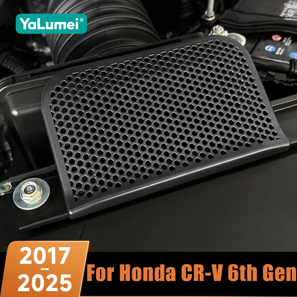 For Honda CR-V CRV 6th Gen 2027-2020 2021 2022 2023 2024 2025 Hybrid Car Engine Air Port Dust Protective Cover Trim Sticker