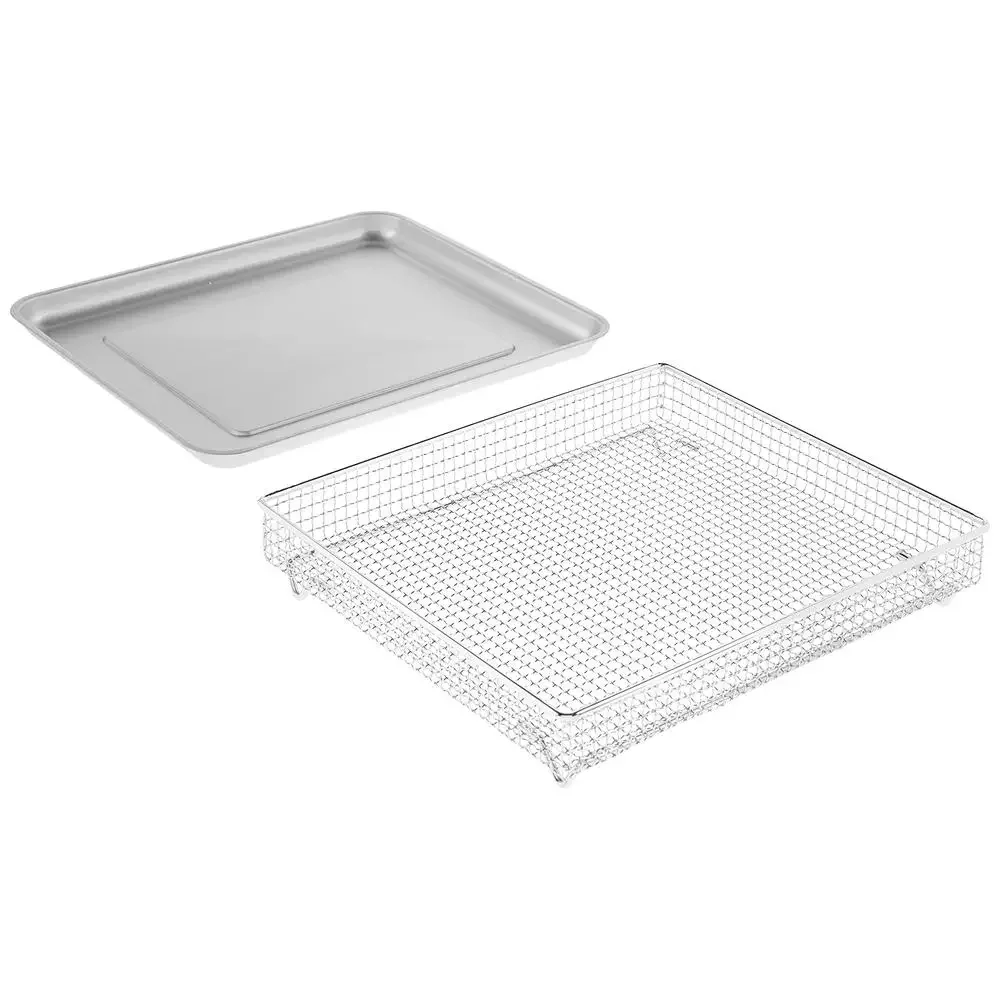 Convection Toaster Oven Air Fryer 1800W 6-in-1 Function Timer Nonstick Easy Clean Bake Broil Toast Roast