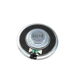 2pcs/lot New Ultra-thin Mini speaker 50 ohms 1 watt 1W 50R 50Ω LoudSpeaker Diameter 50MM 5CM thickness 8.5MM