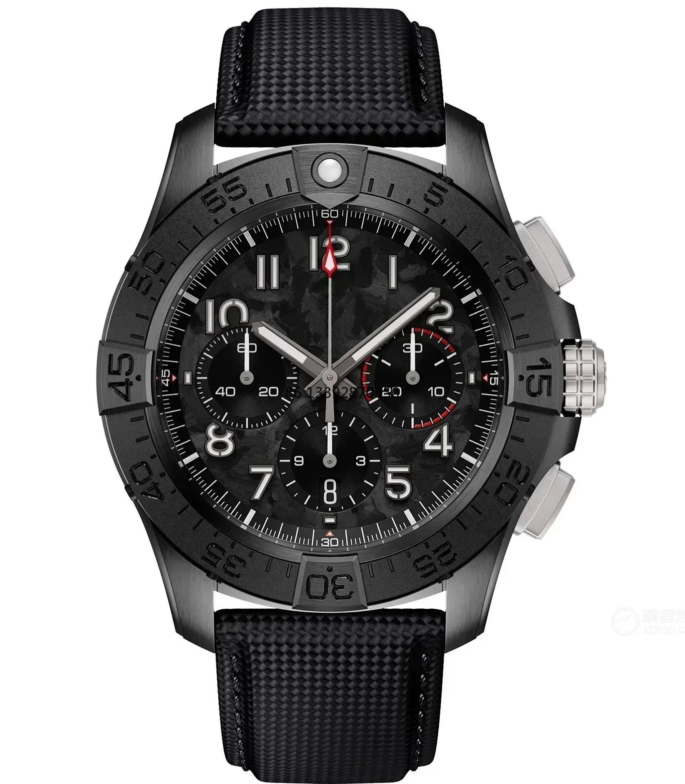 AAAHigh Quality multi-functional Men Watch Quartz Chronograph Watches Avenger Stainless Steel  Canvas Leather Timepiece Sapphire