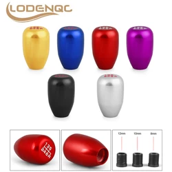 Perilla de cambio de marchas Universal para coche de carreras, palanca de cambio de 6 velocidades, Manual, automático, accesorios para coche, 8MM,10MM,12MM