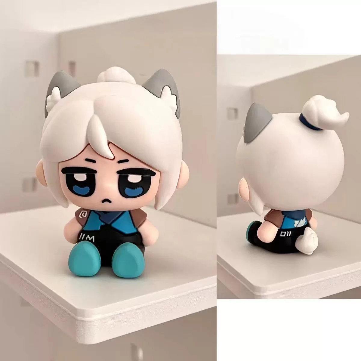 【AUF LAGER】 Valorant Hero Clove Sage Omen Jett Neon Reyna Niedliche Figurenfigur, Dekoration für Computergehäuse, Sammlerstück, Statue, Modell, Geschenke