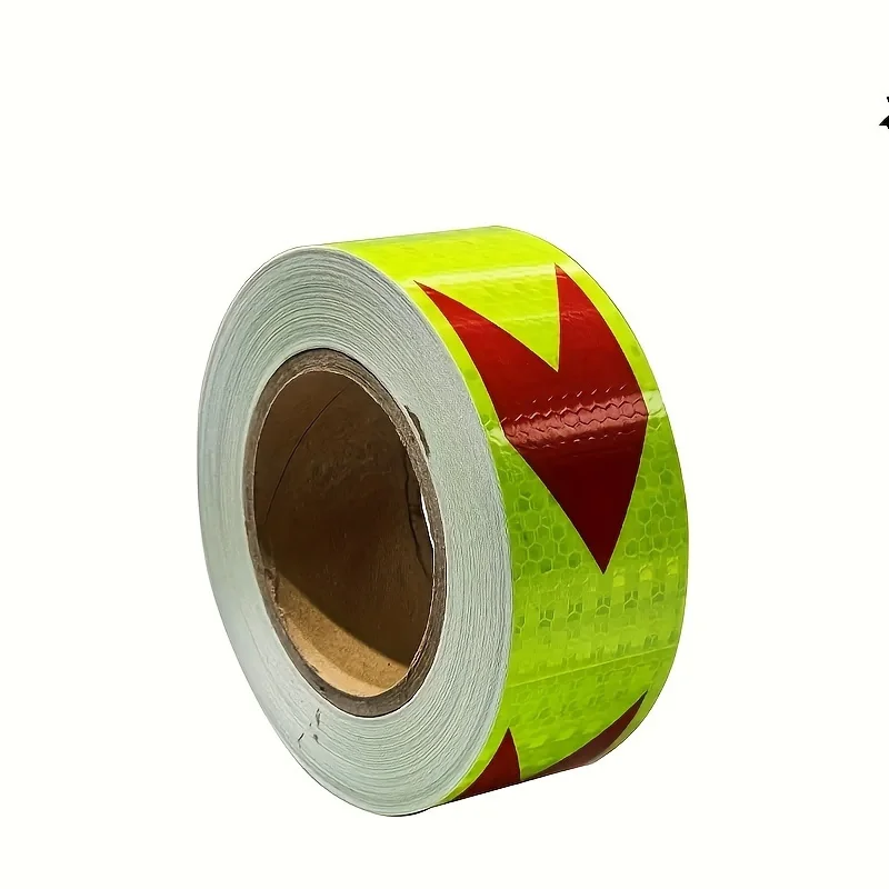 High-Visibility Reflective Safety Tape - Ensures Nighttime Protection for Vehicles, Trailers & Signs - Durable Weatherproof Film