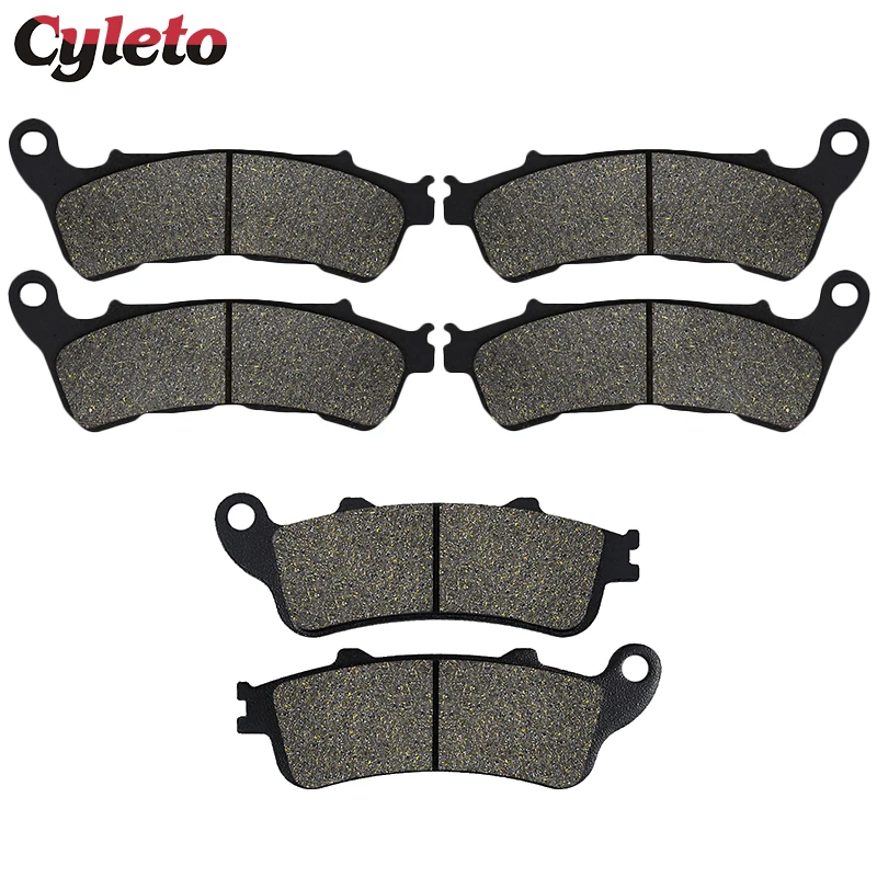 Motorcycle Front Rear Brake Pads for Honda NT700V NT 700 Deauville VFR800 XL1000V Varadero XL1000 ST1300 VT1300 VT1300CX Fury