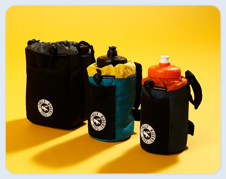 ULAC Fahrrad-Lenkertasche, 1/1,1 l, MTB, Rennrad, Roller, C-HOLD, wasserdichte Vorbautasche, Radfahren, Wasserflaschentasche mit abnehmbarem Streifen – Detail 16
