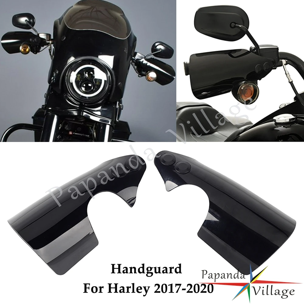 

Motorcycle Handle Guards Hand Shield Handguard Handlebar Protection For Harley Touring Road King Special FLHRXS 2017-2020 2018
