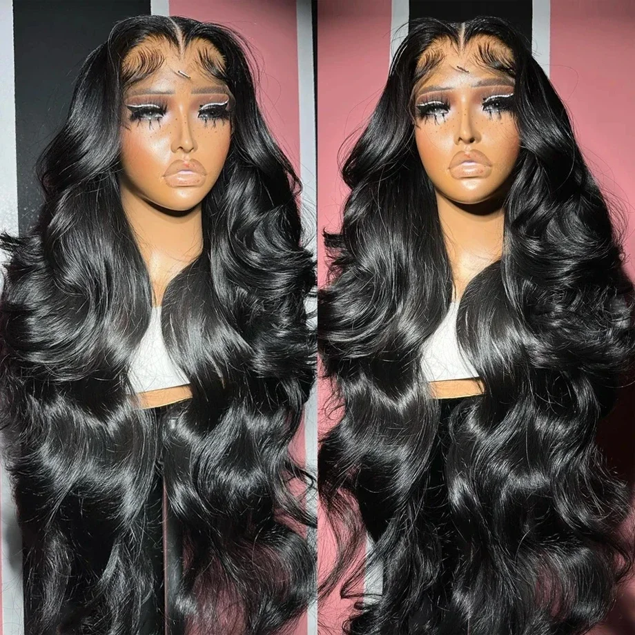 

Glueless Body Wave HD Transparent Lace Front Wig Pre Plucked 4x4 4x6 Pre Cut Ready to Wear Lace Closure Human Hair Wig for Women