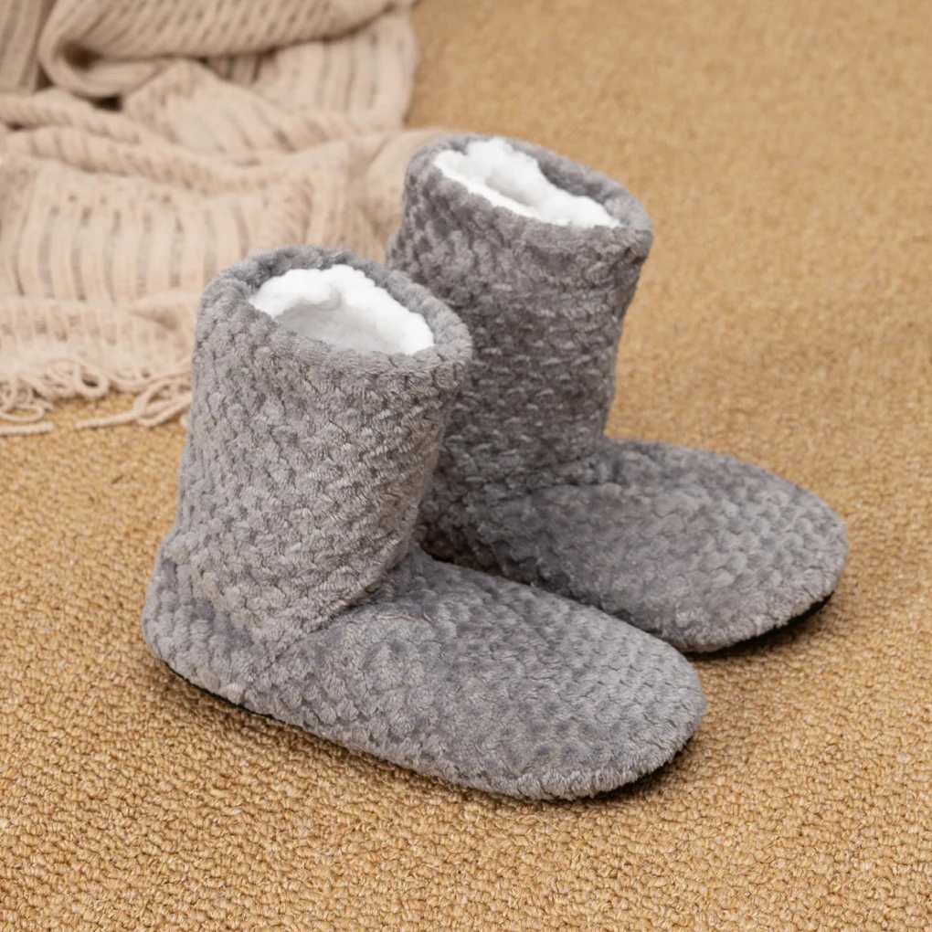 Mntrerm 2024 Winter Women Slippers Indoor Floor Shoes men New Warm Home Slippers Cotton Slippers For men Large size Shoes