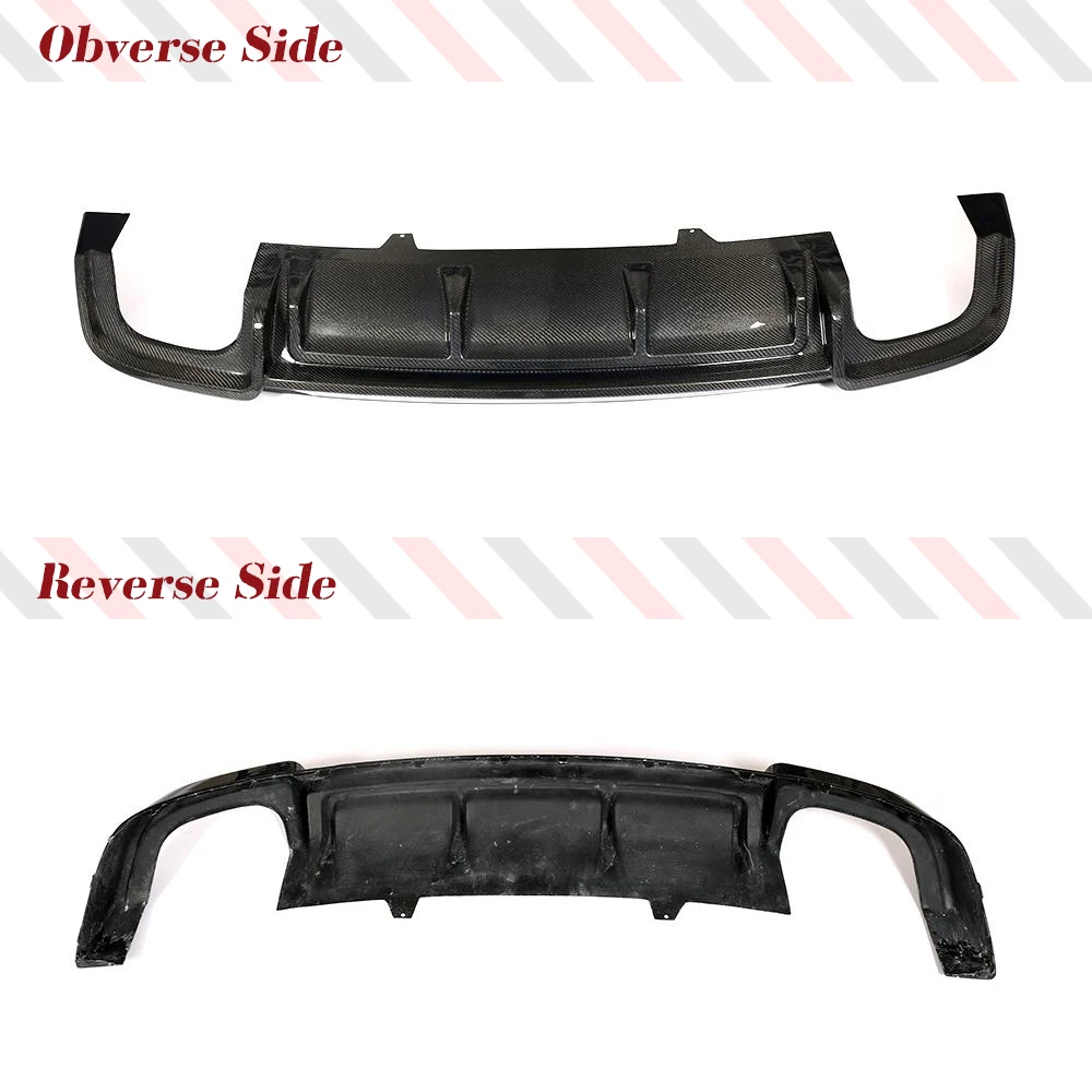 For Audi A5 Sline S5 B9 Sport 2017-2020 Car Rear Bumper Lip Diffuser Car Spoiler Splitters Carbon Fiber / FRP Racing Spoiler