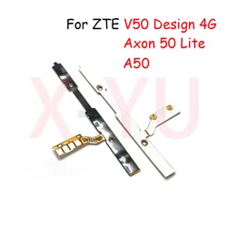 For ZTE Blade V50 Design 4G Axon 50 Lite A50 Power On Off Switch Volume Side Button Flex Cable