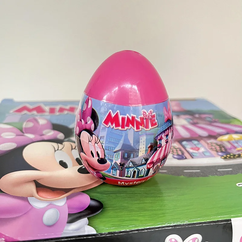 Disney tureMinnie Twisted Egg Blind Box, Jouets, Cadeau surprise, Figurine d'anime, Modèle, Cadeau d'anniversaire pour enfants, Kawaii