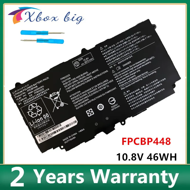 FPCBP448 FPB0322S new original Laptop Battery For Fujitsu Q775 Q736 Q737 CP675904-01 10.8V 46WH/4250mAh