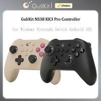 GuliKit NS38 KK3 Pro Controller KingKong 3 Gamepad with Hall Effect Joysticks & Triggers for Windows Nintendo Switch Android iOS