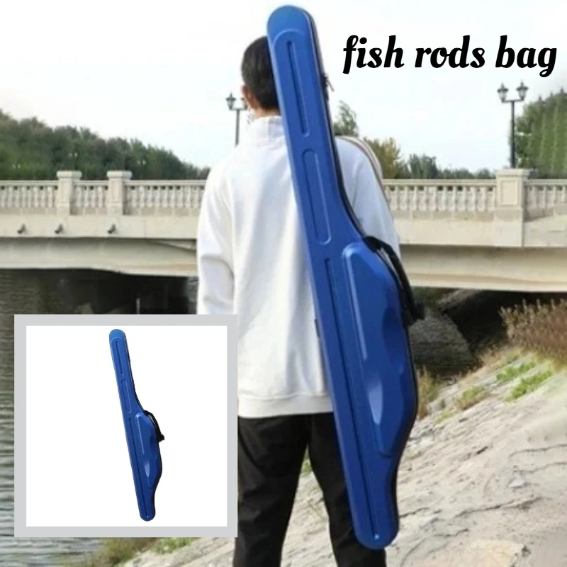 

Портативная водонепроницаемая сумка для хранения удочек на открытом воздухе, большая вместимость, легкие многофункциональные сумки для снастей, принадлежности для рыбалки