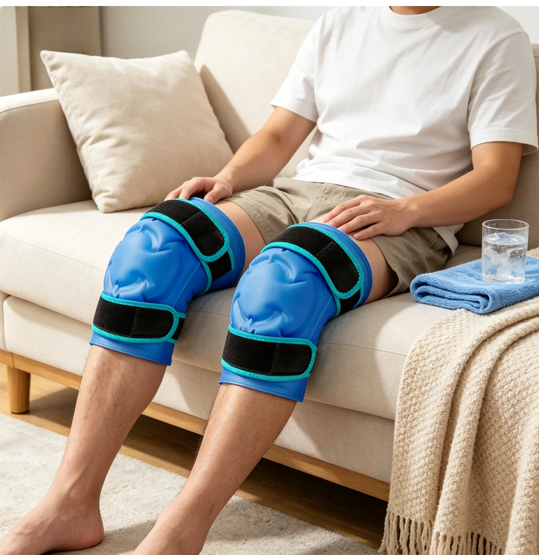 Gel Knee Protection Ice Bag Sports Cold and Hot Knee Protection Ice Bag Knee Cold and Hot Compression Cooling Protector