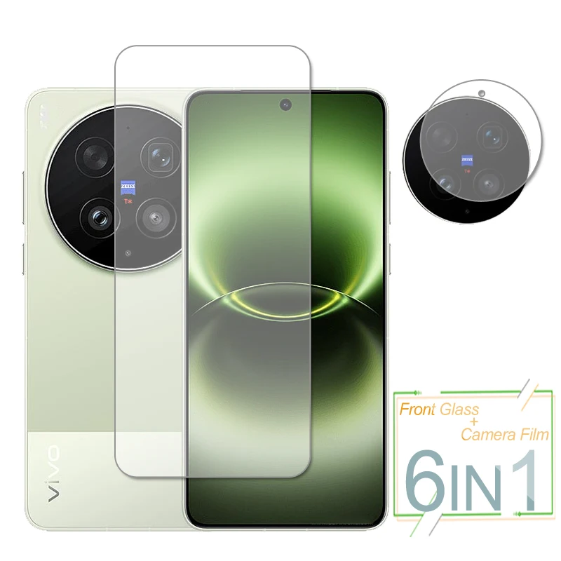 

Защитное стекло для ViVo X300 Ultra, защитная пленка для экрана ViVo X300 Ultra, защитная пленка из закаленного стекла для объектива камеры телефона ViVo X300 Ultra