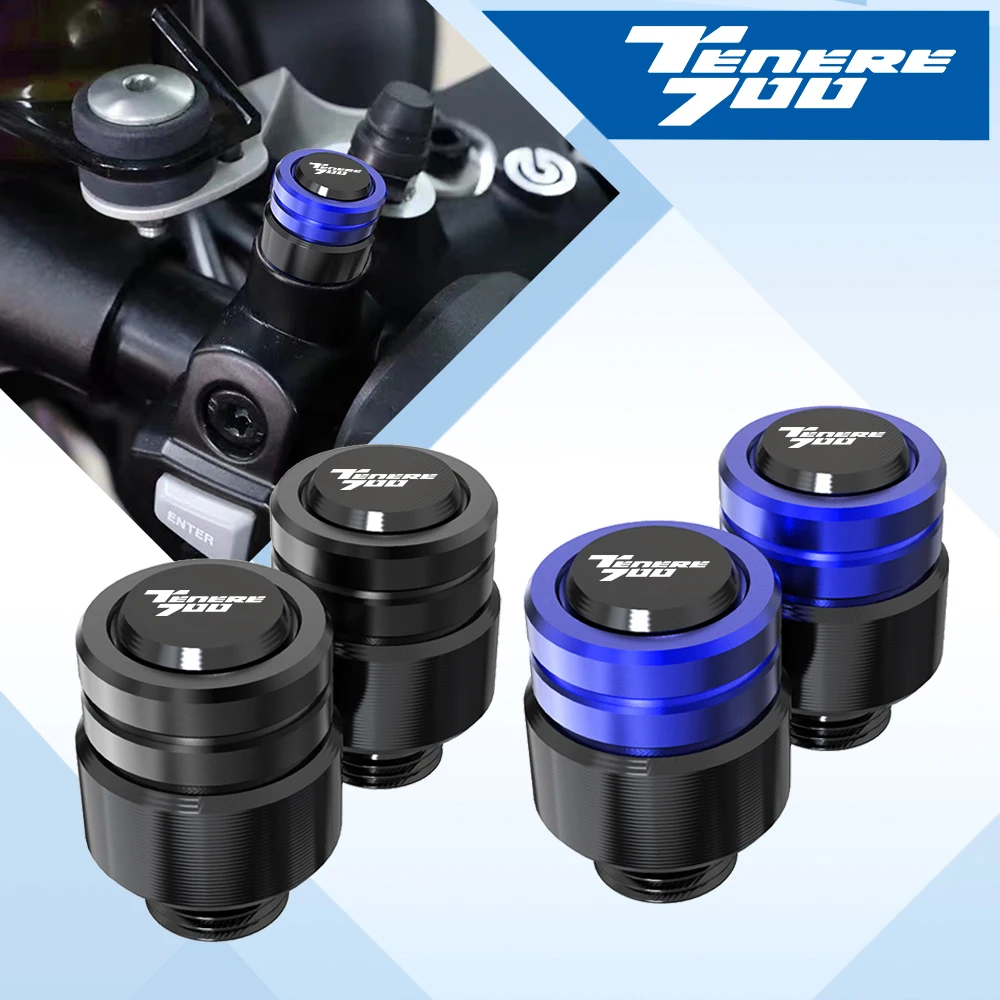 

TENERE 700 Motorcycle Tire Valve Stem Caps Covers Rear Mirror Screw For YAMAHA Tenere 700 TENERE700 T7 2019-2021 2022 2023 2024