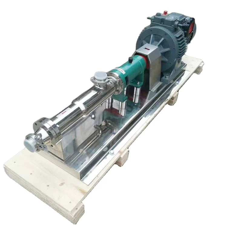 Manufacturer for Wine/syrup Single Screw Pump/mono Screw Pump