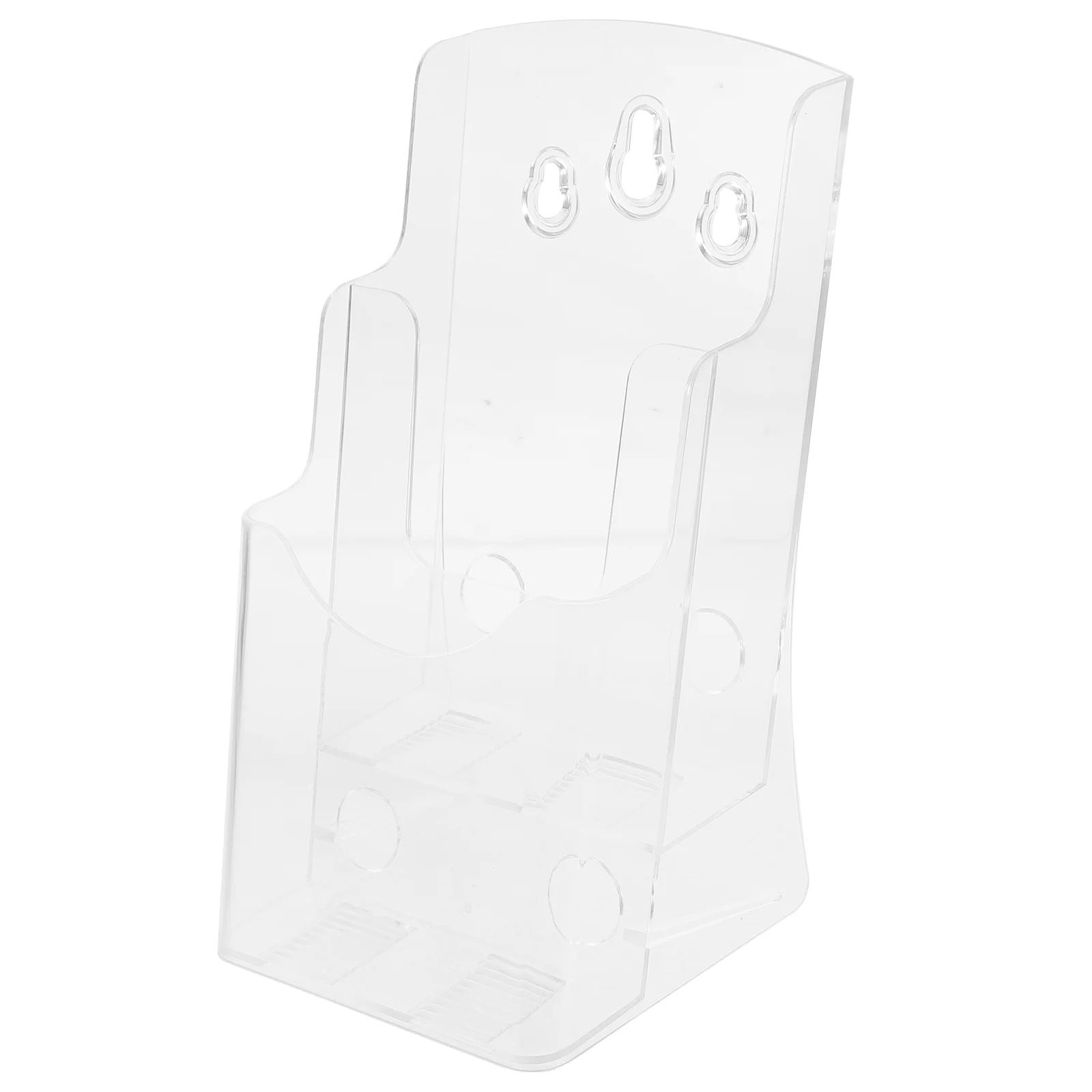 Business Card Holder for Desk Cards Clip Organizer Pp Name Stand Leaflet Display