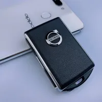 Genuine Nappa Leather Car Key Cover Replacement Shell For Volkswagen XC40 XC60 XC90 S60 S90 Vehicle Key Case China Mainland Orig