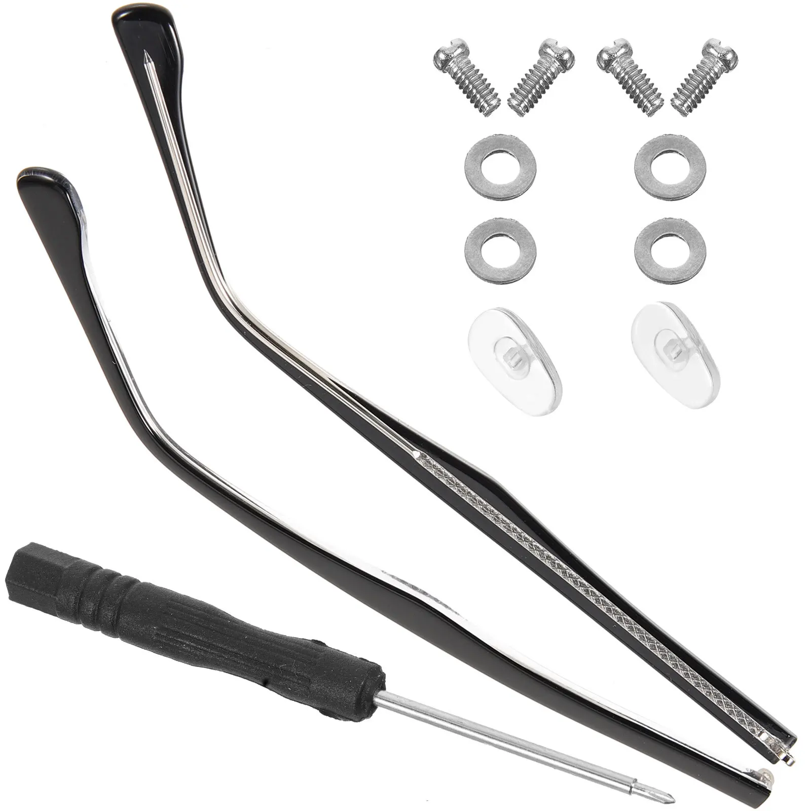 

1Pair Eyeglasses Arm Replacement Parts Universal Fit for Reading Sunglasses Myopia Frames Comfortable Temple Legs No Pinch