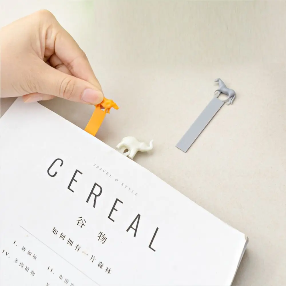 3D Animal Bookmarks Creative Reading Corner Page Marker Book Paginator For Students Teachers