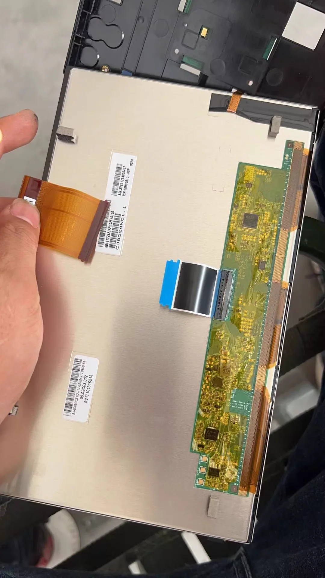9 inch 1280*720 16.7M	WLED LVDS C090EAN01.1 LCD Screen Display in stock