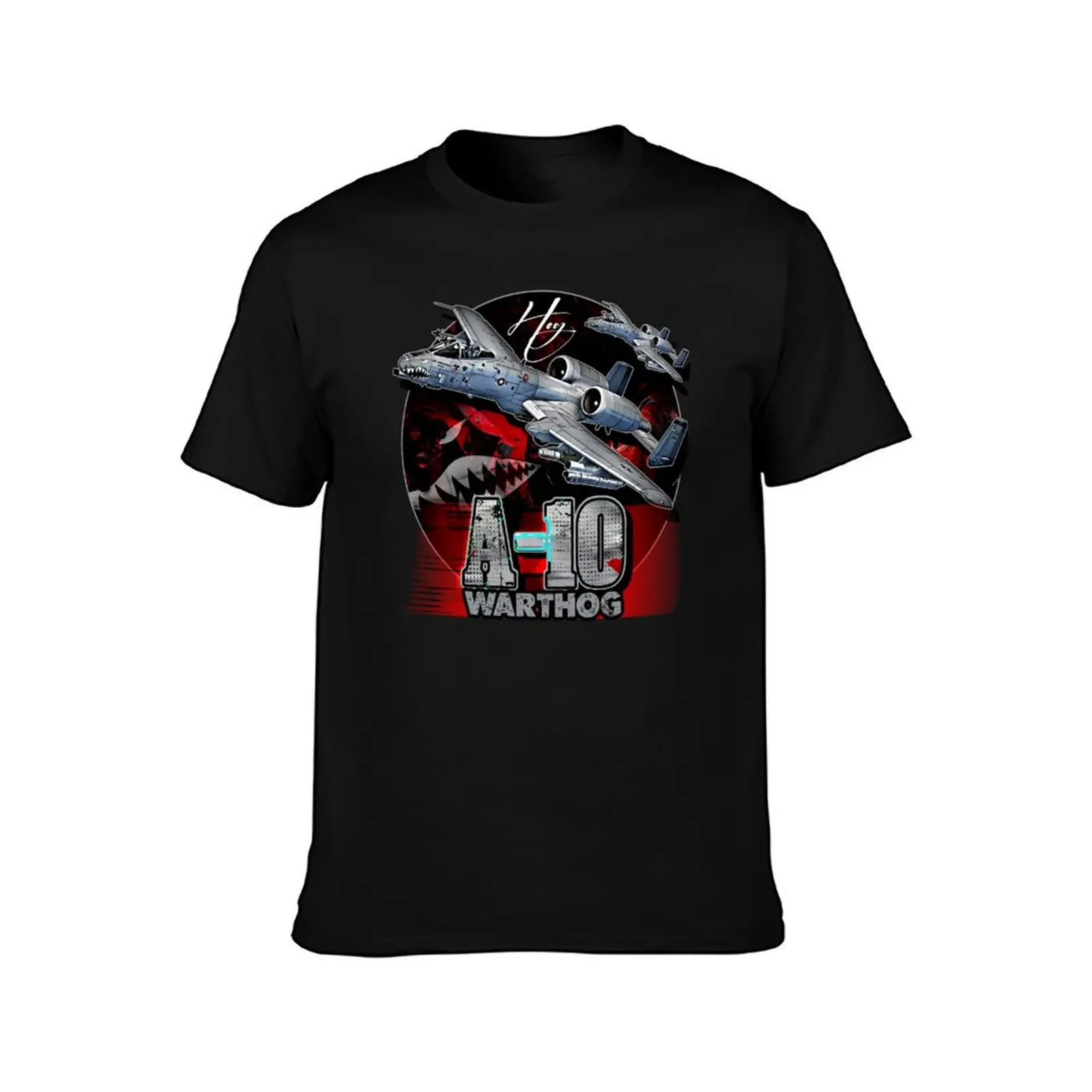 A10 Warthog Fairchild Thunderbolt USAF Fighter Aircraft T-Shirt essential t shirt custom shirt mens clothing