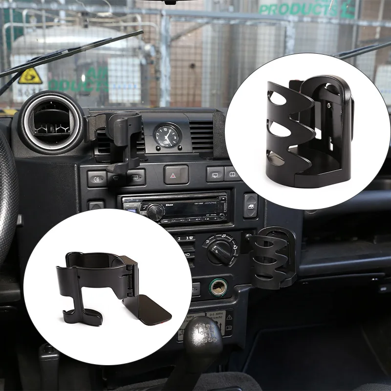 

For Land Rover Defender 90 110 2004-2018 Central Control Water Cup Holder Multi-Functional Mobile Phone Holder Car Accessories