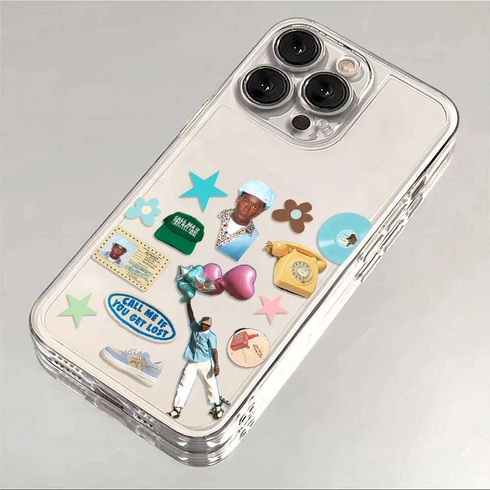حافظة لهاتف آيفون 16e 16 15 14 13 12 11 Mini Pro Max X XR XS Max 7 8 Plus ناعمة شفافة من Tyler The Creator